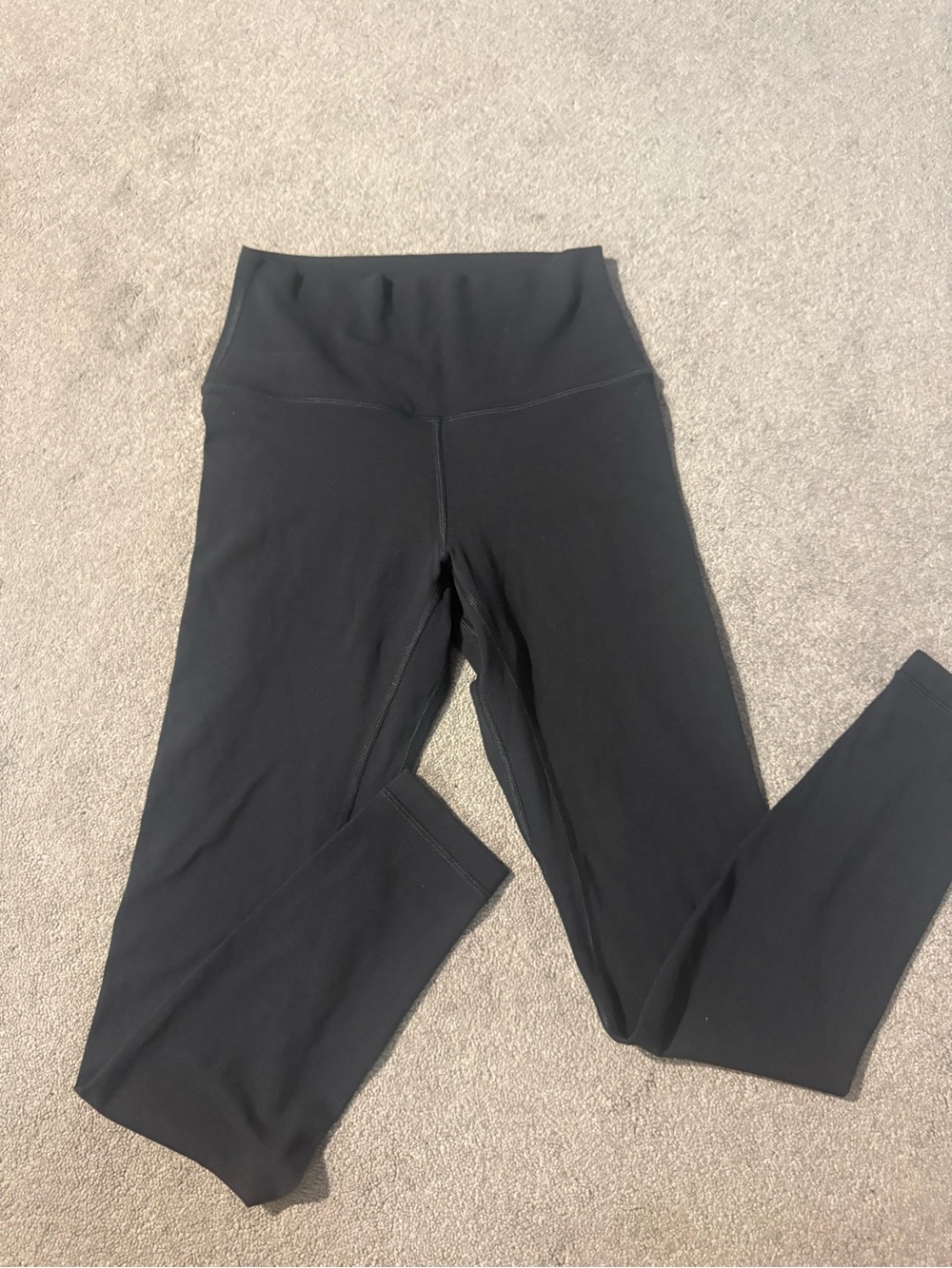 High-Rise Black Women's Performance Leggings